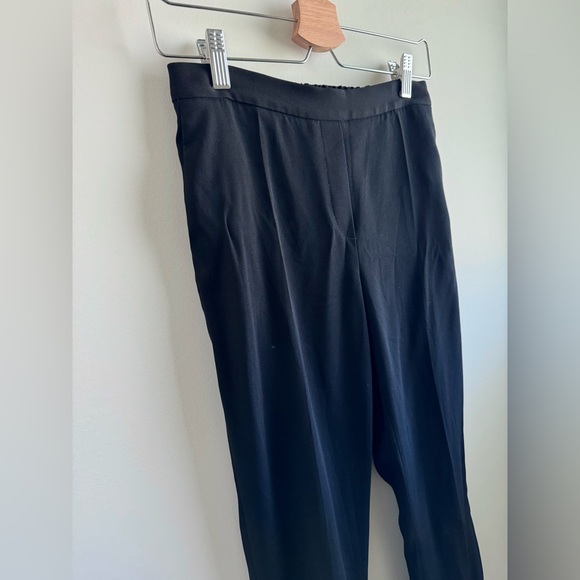 ARITZIA BABATON Conan ankle pants, mid rise trousers, dress pants black, size 0 - Picture 7 of 16